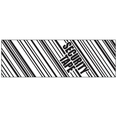 Tape Logic 3'' x 110 yds. - ''Security Tape'' Print Tape Logic Security Tape, 24PK BUY00012739